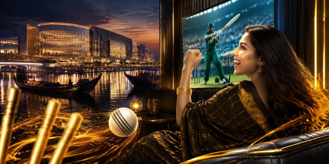 ঢাকায় ক্রিকেট বেটিং উপভোগরত মডেল